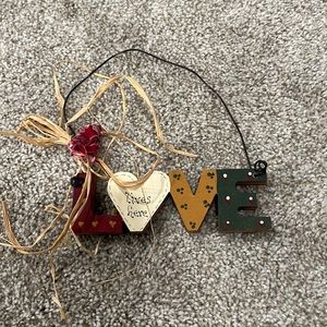 Love Lives Here Sign